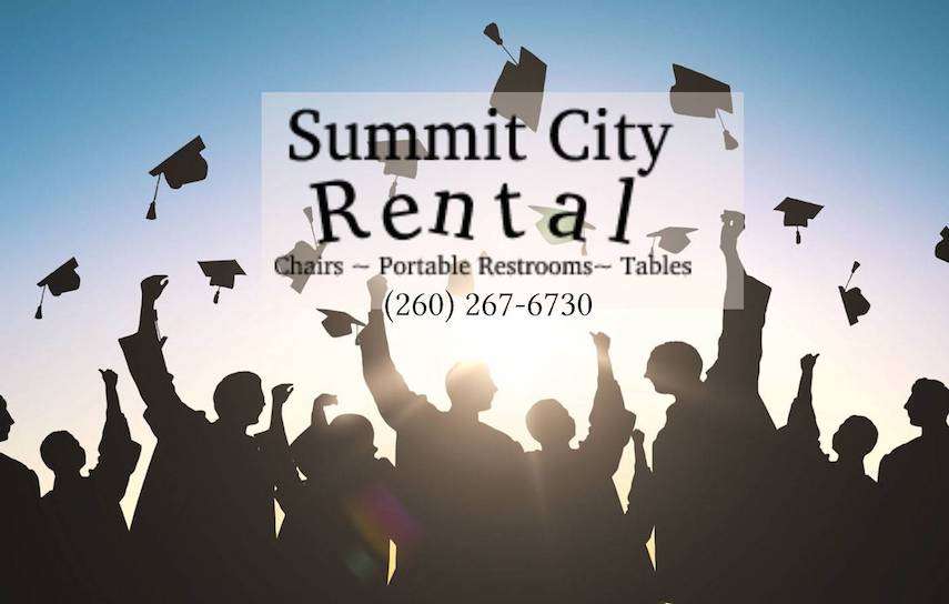 Fort Wayne Graduation Tent Rental by Summit City Rental. 