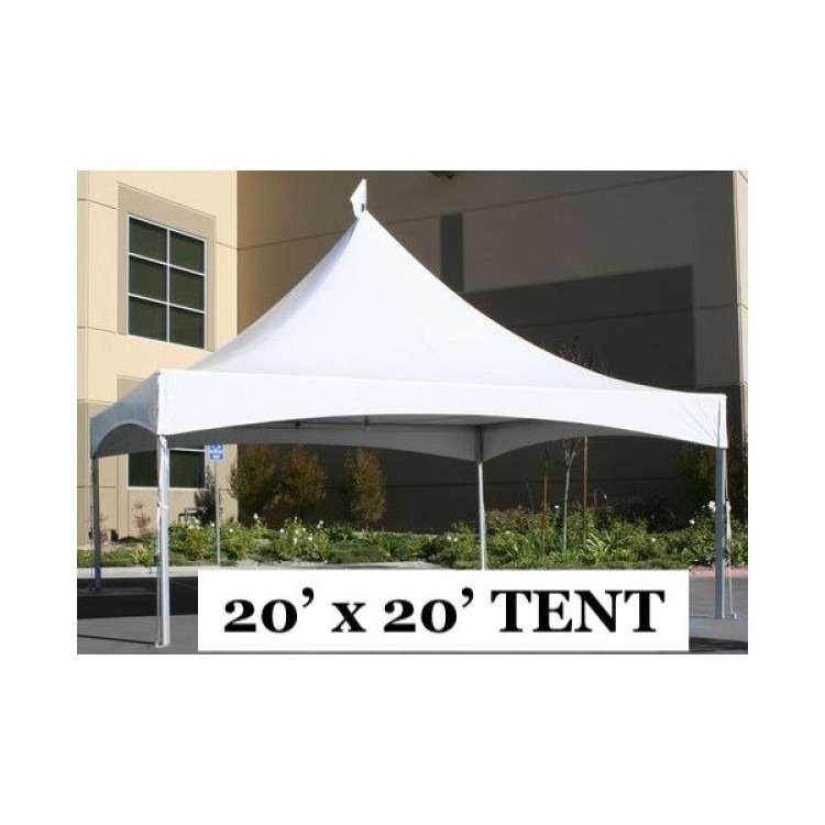 Tent - 20' x 20' High Peak Frame Tent