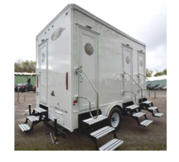 Luxury Restroom Trailer - 4 Stall