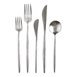 Miyabi Flatware Rental - All Silver