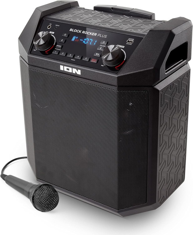 Speaker Rental - Battery Powered - w/Corded Microphone Renta