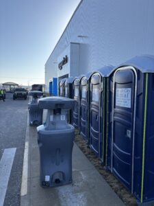 Emergency portable restroom rentals in Fort Wayne, IN.