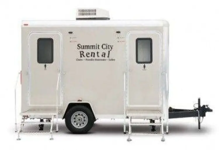 Where to rent a restroom trailer in Wabash, IN for my wedding? Rent a restroom trailer in Wabash, IN with Summit City Rental.
