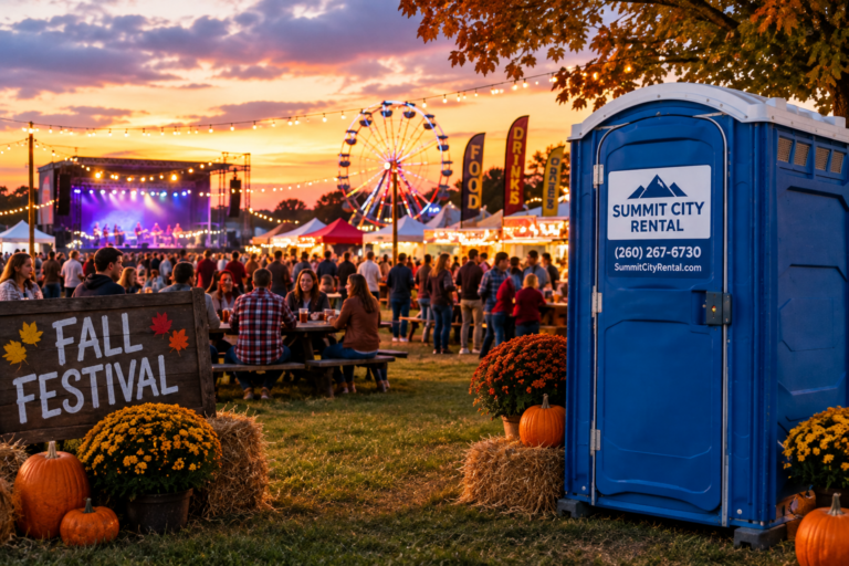 Fall Festival Porta Potty Rental near me!