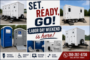 Blog September 15, 2026 Portable Restrooms for Labor Day Weekend